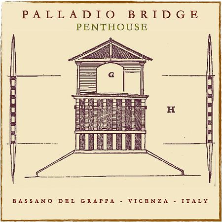 Apartamento Palladio Bridge Penthouse Bassano del Grappa Exterior foto
