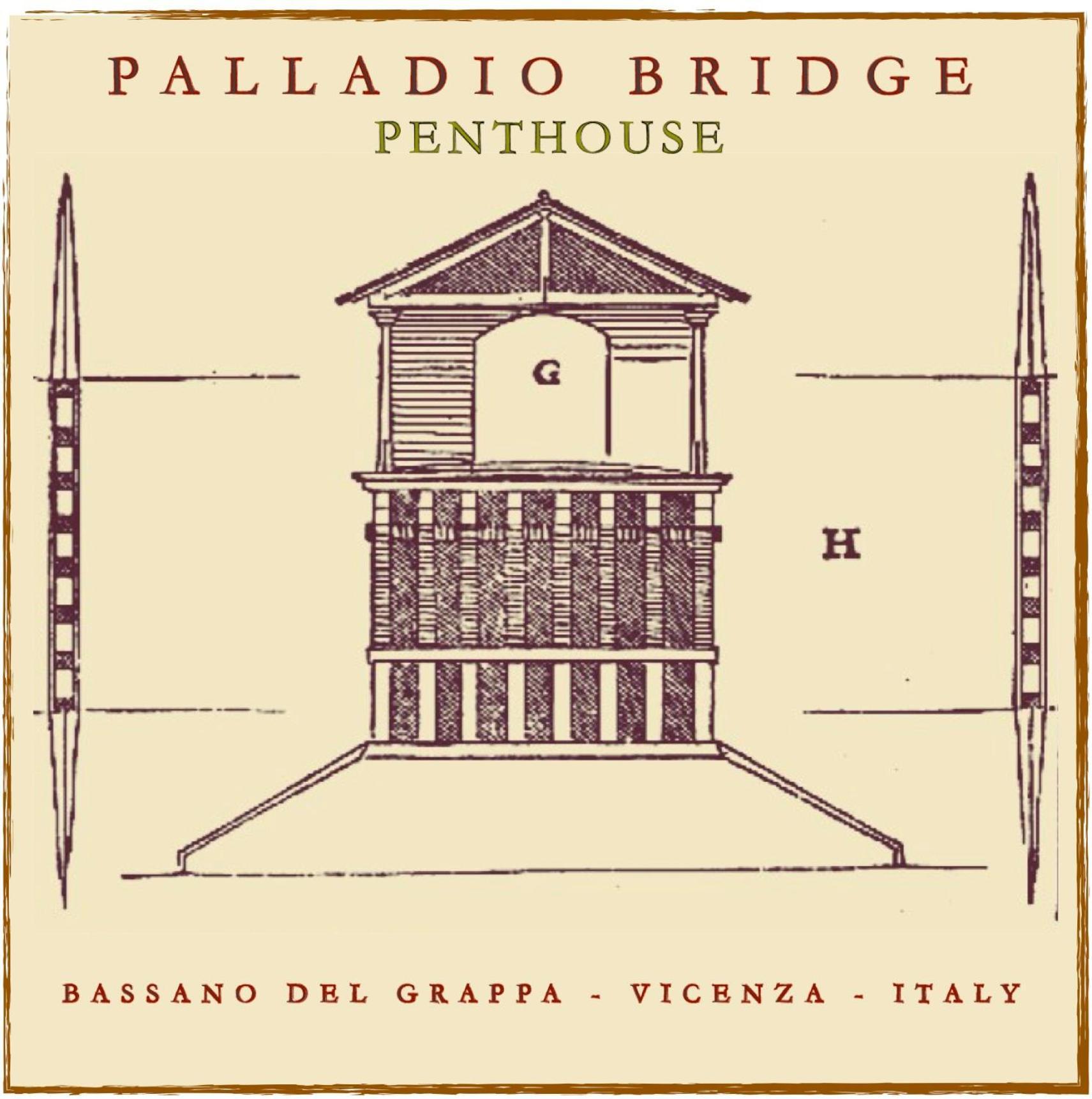 Apartamento Palladio Bridge Penthouse Bassano del Grappa Exterior foto